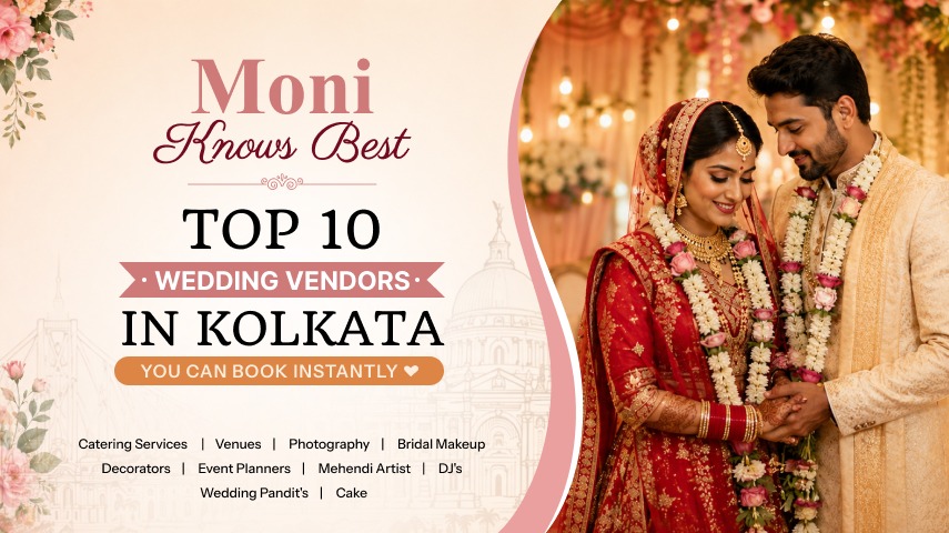 Moni Knows Best: Top Wedding Planners in Kolkata You Can Book Instantly 