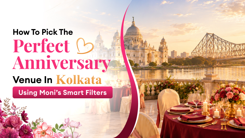 How to Pick the Perfect Anniversary Venue in Kolkata Using Moni’s Smart Filters