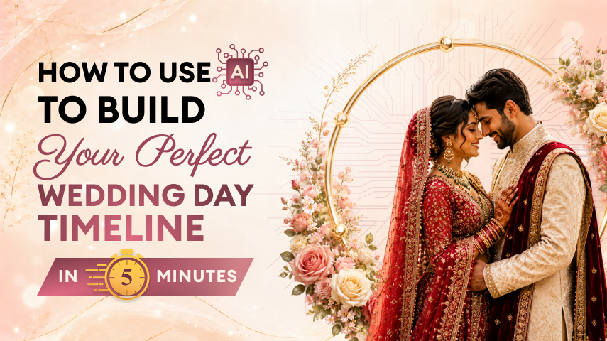 How to Use AI to Build Your Perfect Wedding Day Timeline in 5 Minutes